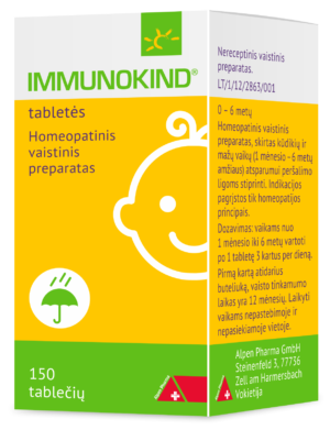 Immunokind 150 tablečių