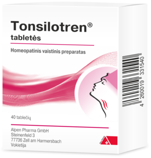 Tonsilotren  40 tablečių